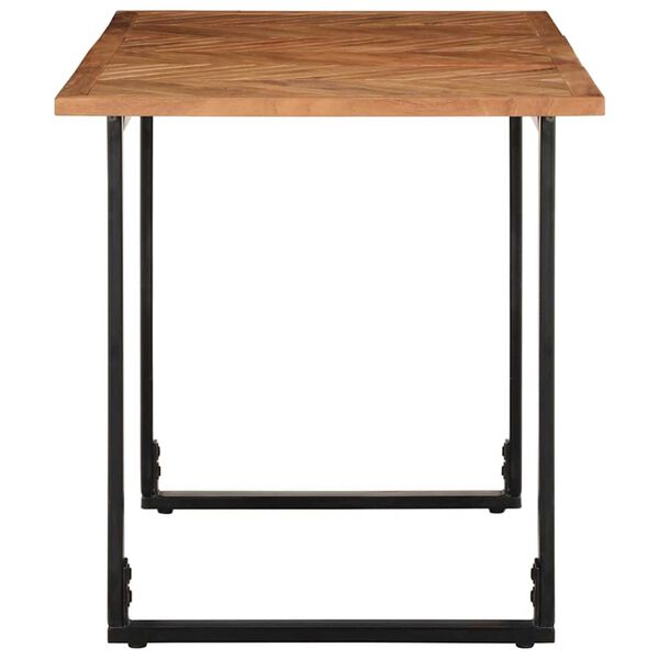 vidaXL Jídelní stůl 140x70x75 cm masiv Akácie