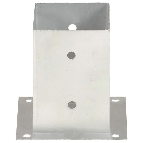 vidaXL Patka na sloupek 4 ks pozinkovan&yacute; kov 101 mm