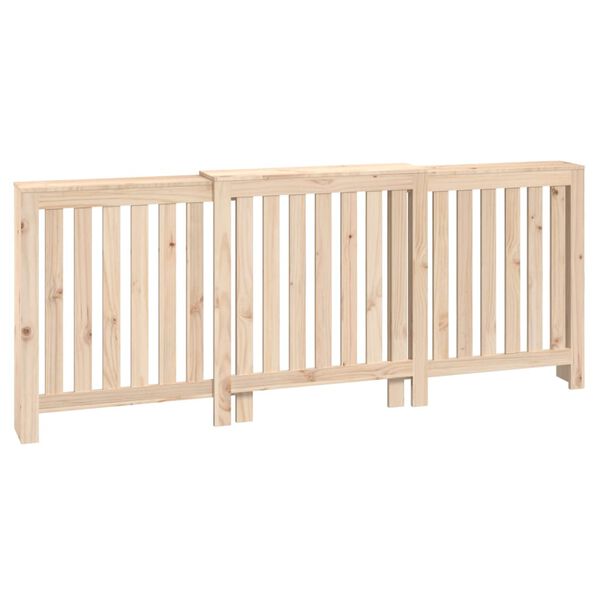 vidaXL Kryt na radi&aacute;tor210x21x85 cm masivn&iacute; borov&eacute; dřevo