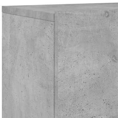 vidaXL 6dílná obývací stěna betonově šedá kompozitní dřevo