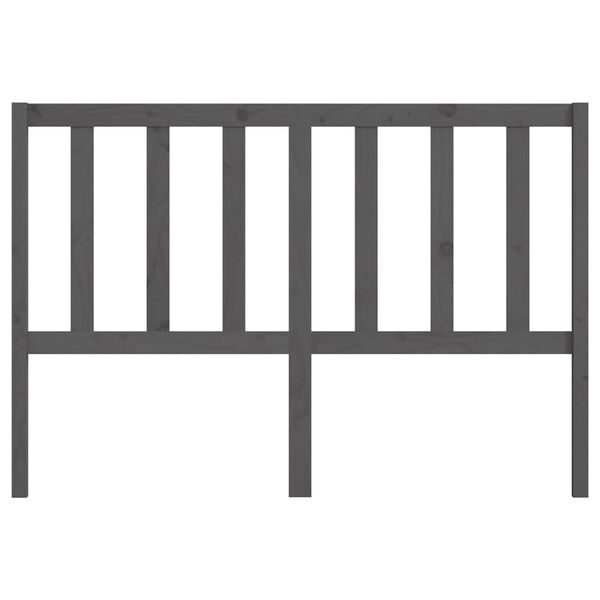 vidaXL Čelo postele &scaron;ed&eacute; 141 x 4 x 100 cm masivn&iacute; borovice