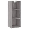 vidaXL Skř&iacute;ň highboard &scaron;ed&aacute; sonoma 34,5 x 34 x 180 cm kompozitn&iacute; dřevo