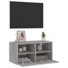 vidaXL N&aacute;stěnn&aacute; TV skř&iacute;ňka &scaron;ed&aacute; sonoma 60x30x30 cm kompozitn&iacute; dřevo