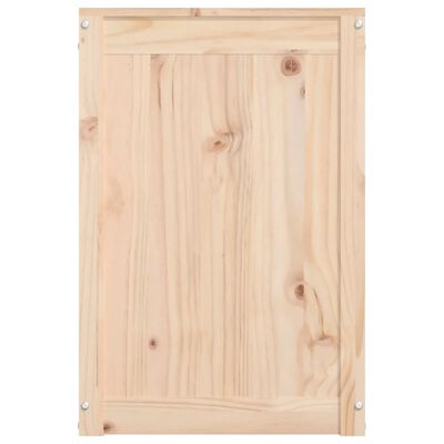 vidaXL Box na prádlo 88,5x44x66 cm masivní borové dřevo