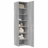 vidaXL Skř&iacute;ň highboard &scaron;ed&aacute; sonoma 45 x 42,5 x 185 cm kompozitn&iacute; dřevo