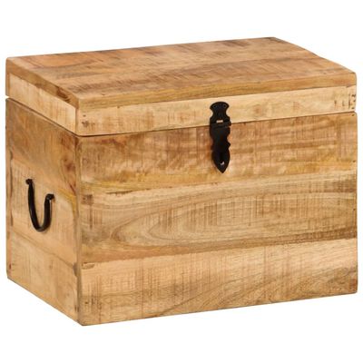 vidaXL Úložný box 39 x 28 x 31 cm masivní mangovníkové dřevo