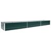 vidaXL Vyv&yacute;&scaron;en&yacute; z&aacute;hon pozinkovan&aacute; ocel 480 x 80 x 45 cm zelen&yacute;