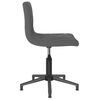 vidaXL Otočn&aacute; kancel&aacute;řsk&aacute; židle tmavě &scaron;ed&aacute; samet