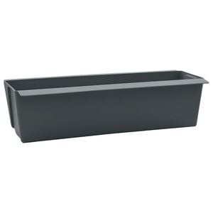 vidaXL Květinov&eacute; bedny pro euro palety 24 pcs &Scaron;ed&aacute; 36 x 13,5 x 9,5 cm
