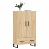 vidaXL Skř&iacute;ň highboard dub sonoma 69,5 x 31 x 115 cm kompozitn&iacute; dřevo