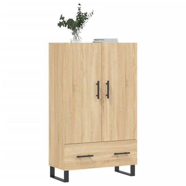 vidaXL Skř&iacute;ň highboard dub sonoma 69,5 x 31 x 115 cm kompozitn&iacute; dřevo