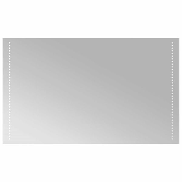 vidaXL Koupelnov&eacute; zrcadlo s LED osvětlen&iacute;m 100x60 cm