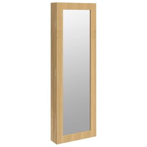 vidaXL Zrcadlov&aacute; &scaron;perkovnice n&aacute;stěnn&aacute; 30 x 8,5 x 90 cm