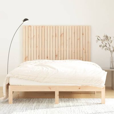 vidaXL Nástěnné čelo postele 159,5 x 3 x 110 cm masivní borové dřevo