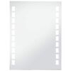 vidaXL Koupelnov&eacute; n&aacute;stěnn&eacute; zrcadlo s LED osvětlen&iacute;m 60 x 80 cm