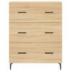 vidaXL Skř&iacute;ň highboard dub sonoma 69,5 x 34 x 180 cm kompozitn&iacute; dřevo
