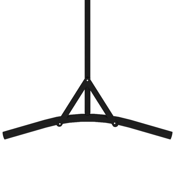 vidaXL Paraván černý 175 x 180 cm textil