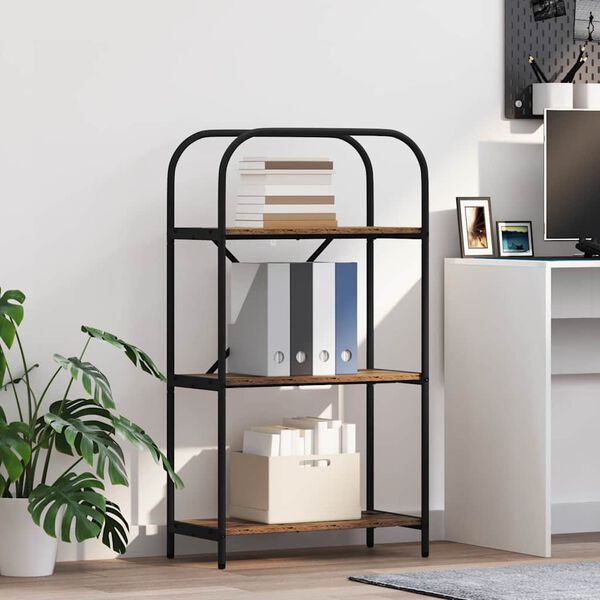 vidaXL Knihovna Star&eacute; dřevo 60 x 30 x 109 cm Kompozitn&iacute; dřevo