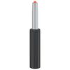 vidaXL Plynov&yacute; p&iacute;st kancel&aacute;řsk&eacute; židle Čern&aacute; 239-309 mm Železo