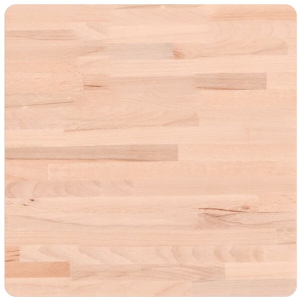 vidaXL Stoln&iacute; deska 50 x 50 x 2,5 cm čtvercov&aacute; masivn&iacute; bukov&eacute; dřevo
