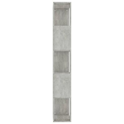 vidaXL Knihovna/zástěna betonově šedá 45 x 24 x 159 cm dřevotříska