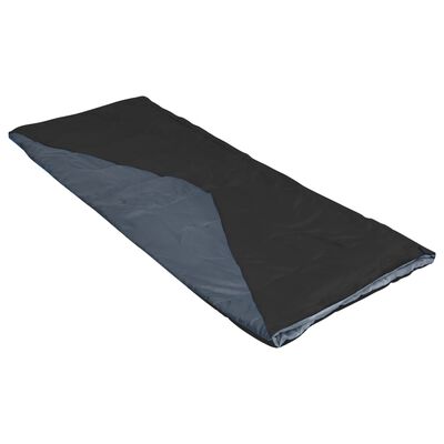 vidaXL Lehké dekové spací pytle 2 ks černé 1100 g 10 °C