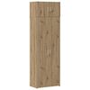 vidaXL &Uacute;ložn&aacute; skř&iacute;ňka 3 ks Artisanov&yacute; dub 70 x 42,5 x 185 cm