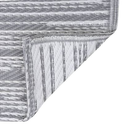 vidaXL Venkovní koberec šedý 160 x 230 cm PP