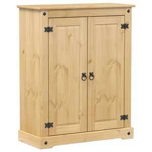 vidaXL Botn&iacute;k Corona 86 x 38,5 x 108 cm masivn&iacute; borov&eacute; dřevo