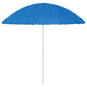 vidaXL Pl&aacute;žov&yacute; slunečn&iacute;k Hawaii modr&yacute; 300 cm