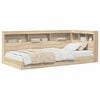 vidaXL Knihovna postel s čelo Sonoma dub 75 x 190 cm Kompozitn&iacute; dřevo