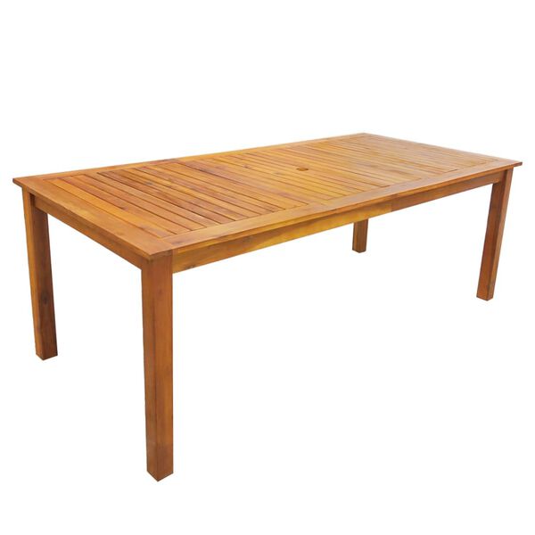 vidaXL 7d&iacute;ln&yacute; zahradn&iacute; j&iacute;deln&iacute; set masivn&iacute; ak&aacute;ciov&eacute; dřevo