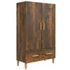 vidaXL Komoda kouřov&yacute; dub 70 x 31 x 115 cm kompozitn&iacute; dřevo
