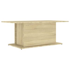 vidaXL Konferenčn&iacute; stolek dub sonoma 102x55,5x40 cm kompozitn&iacute; dřevo