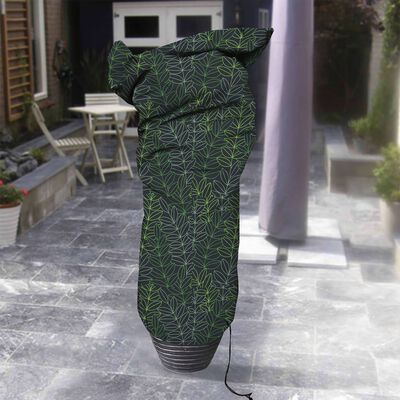 Capi Ochranný obal na rostliny S 75 x 150 cm černý a zelený potisk