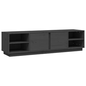 vidaXL TV skř&iacute;ňka &scaron;ed&aacute; 156 x 40 x 40 cm masivn&iacute; borov&eacute; dřevo