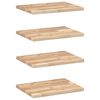 vidaXL Plovouc&iacute; police 4 ks 40 x 30 x 2 cm neo&scaron;etřen&eacute; ak&aacute;ciov&eacute; dřevo
