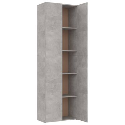 vidaXL Kancelářská skříň betonově šedá 60 x 32 x 190 cm dřevotříska
