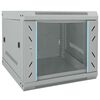 vidaXL S&iacute;ťov&yacute; kabinet s &uacute;loži&scaron;těm &Scaron;ed&aacute; 53 x 60 x 45 cm Ocel
