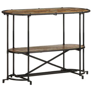 vidaXL Konzolov&yacute; stolek 110 x 42 x 76 cm masivn&iacute; recyklovan&eacute; dřevo