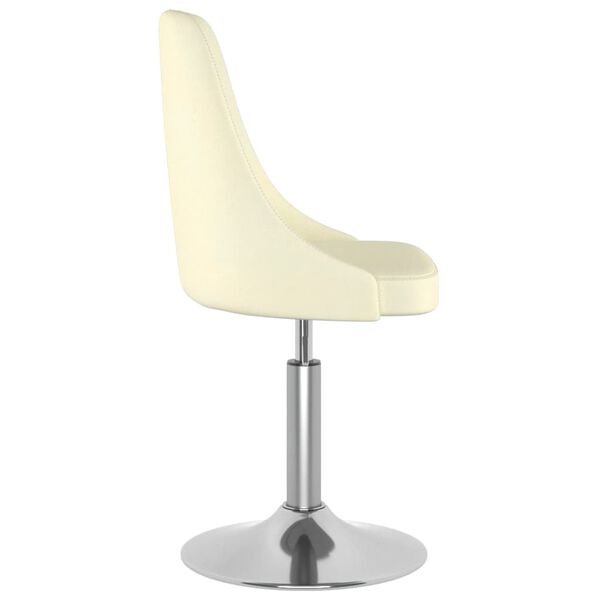 vidaXL Barov&aacute; židle kr&eacute;mov&aacute; textil