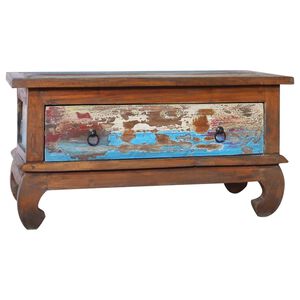 vidaXL Konferenčn&iacute; stolek 80 x 50 x 40 cm recyklovan&eacute; teakov&eacute; dřevo