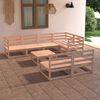 vidaXL 8dílná zahradní sedací souprava masivní borové dřevo