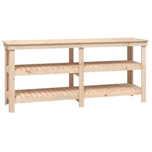 vidaXL D&iacute;lensk&yacute; stůl 181x50x80 cm masivn&iacute; borovice
