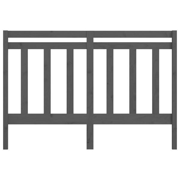 vidaXL Čelo postele &scaron;ed&eacute; 146 x 4 x 100 cm masivn&iacute; borovice