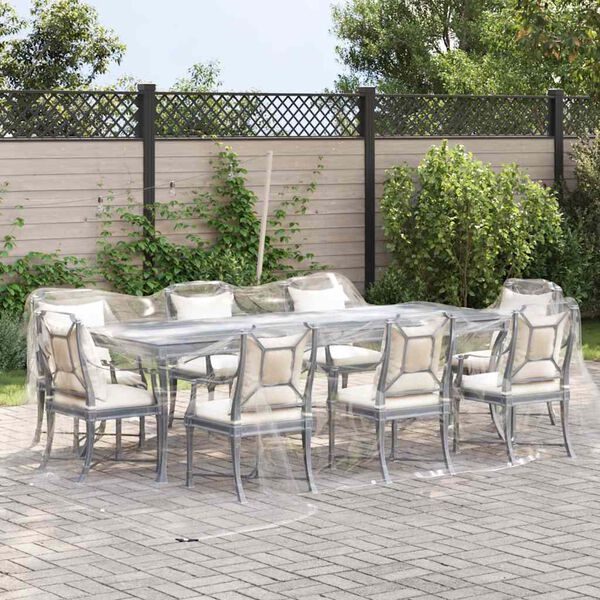 vidaXL Čir&aacute; plachta s oky 4x5 m PVC