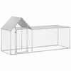 vidaXL Klec pro kuřata 3 x 1 x 1,5 m pozinkovan&aacute; ocel