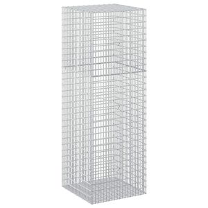 vidaXL Gabion s dr&aacute;tem 5 mm a s&iacute;ťkou 5x2,5 cm 50x50x150 cm