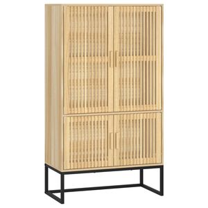 vidaXL Highboard 70 x 35 x 125 cm kompozitn&iacute; dřevo