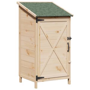vidaXL Zahradn&iacute; shed Př&iacute;rodn&iacute; 59,5 x 56 x 113,5 cm